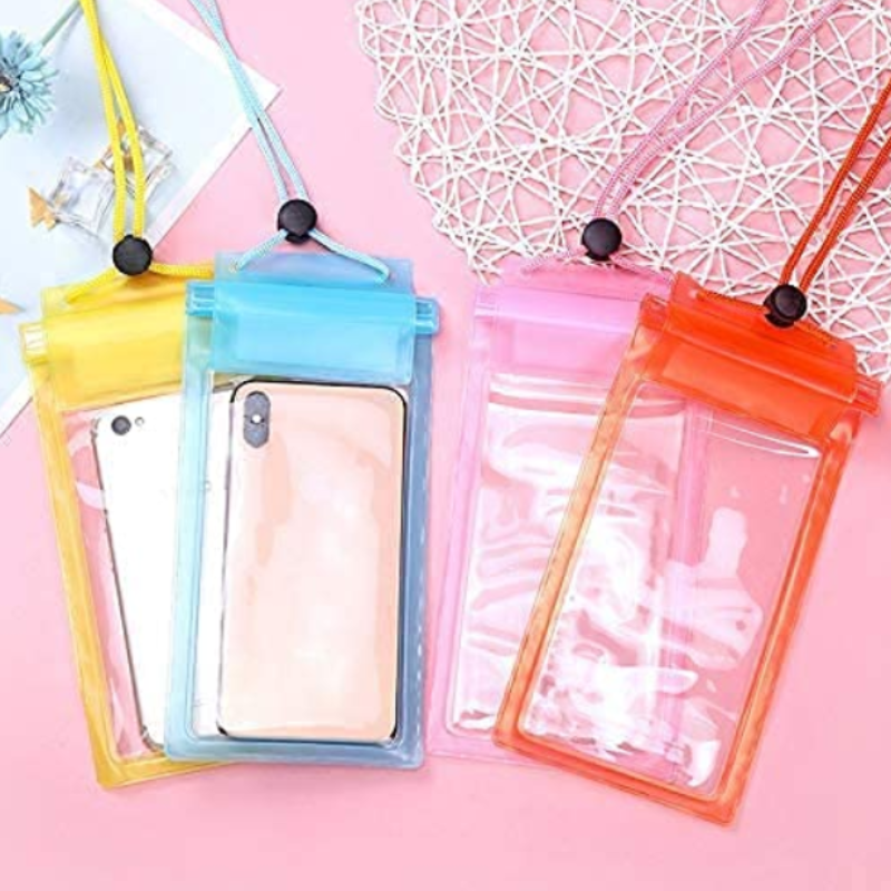 Universal Waterproof Mobile Pouch Cover – Touch-Friendly Cellphone Dry Bag for Swimming, Beach, Rain & Travel | Compatible with All Smartphones