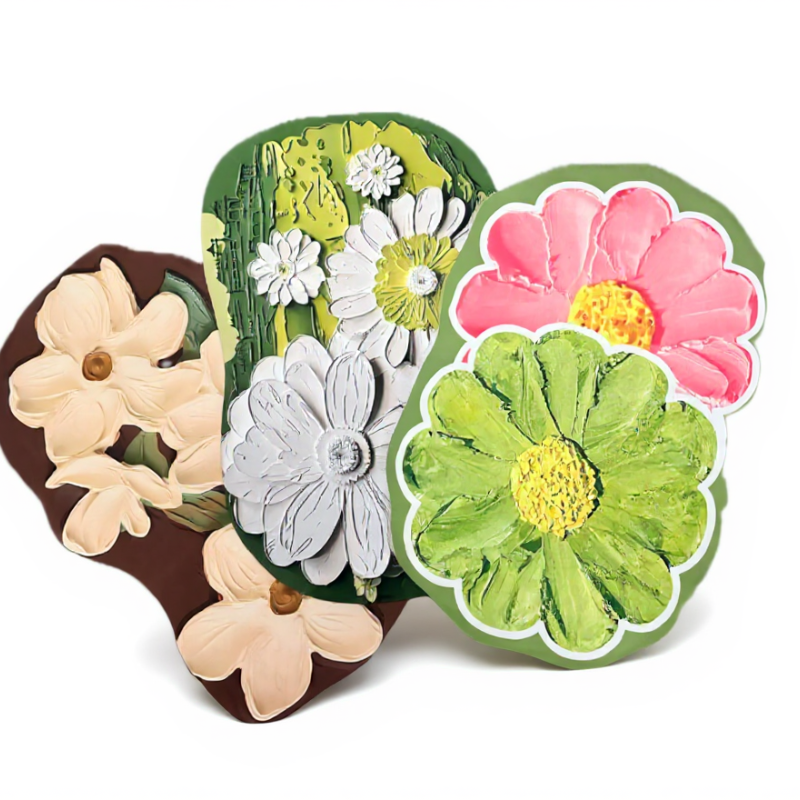 Multi Flower Prints Non-Slip Floor Mat – Random Shape & Design | Soft, Durable & Anti-Skid Home Flooring Rug(Pack of 1)