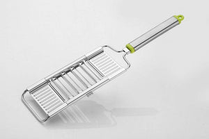 Vegetable slicer with grater and comfortable handle for daily meal prep