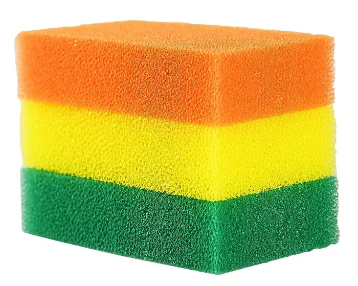 3Pcs Colorful Kitchen Sponge
