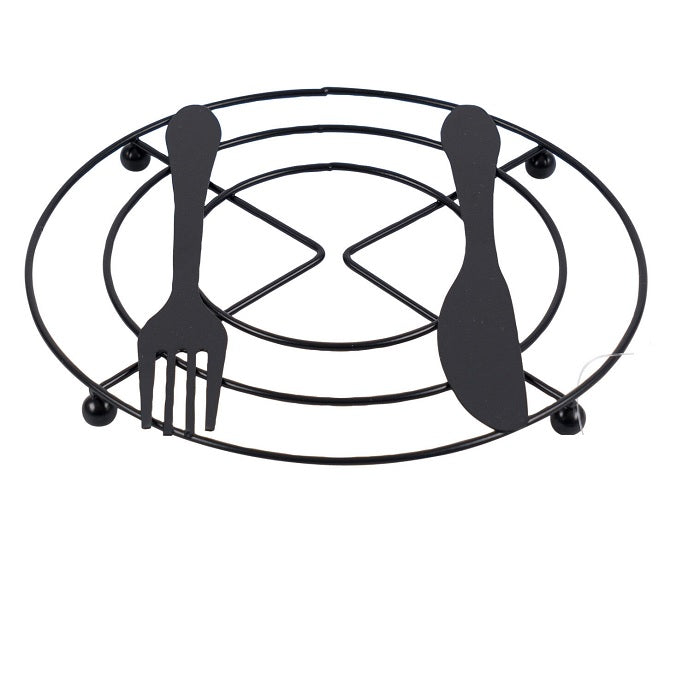 Knife & Fork Design Heat Insulation Mat