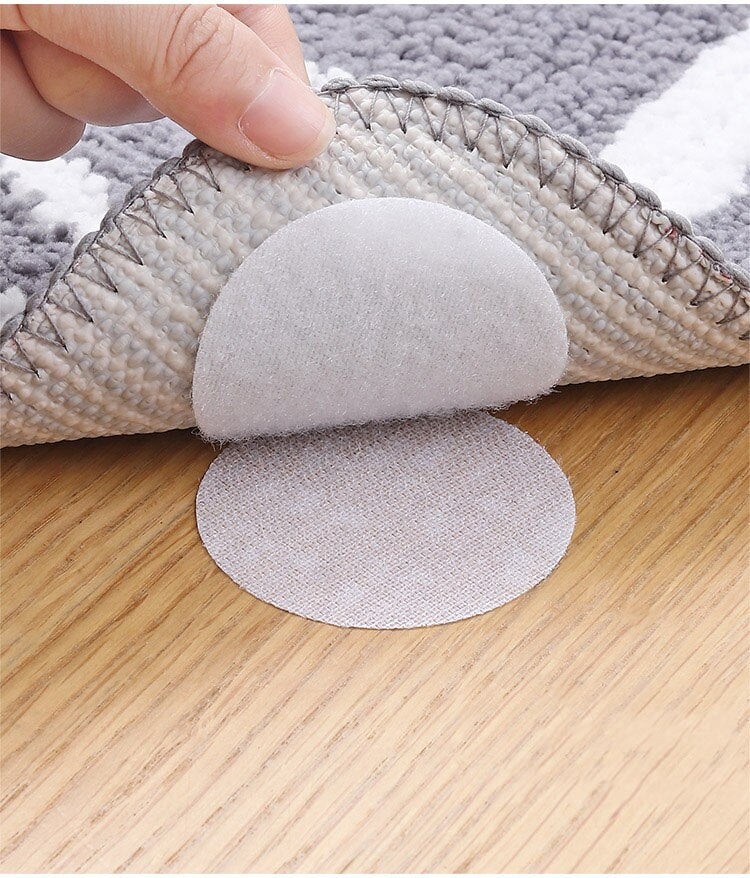 Sofa Cushion Bedsheet Anti-Slip Fixed Velcro Sticker (10 pcs)
