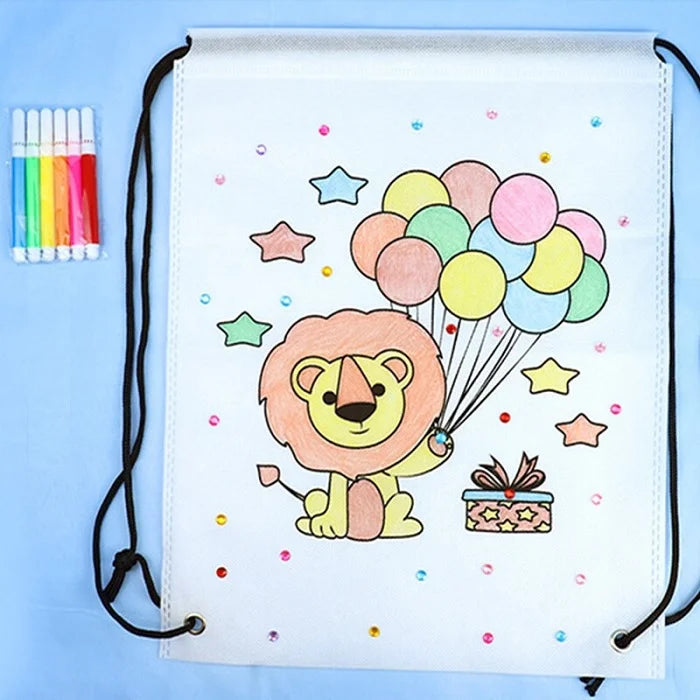 Children Coloring Backpack