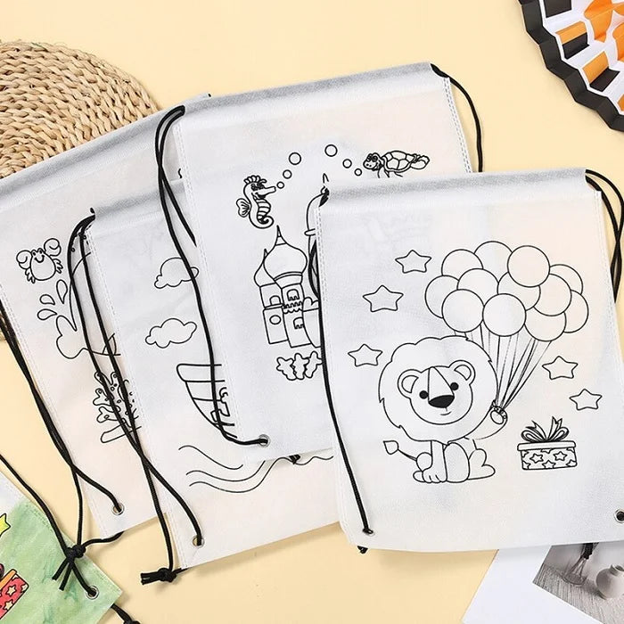 Children Coloring Backpack