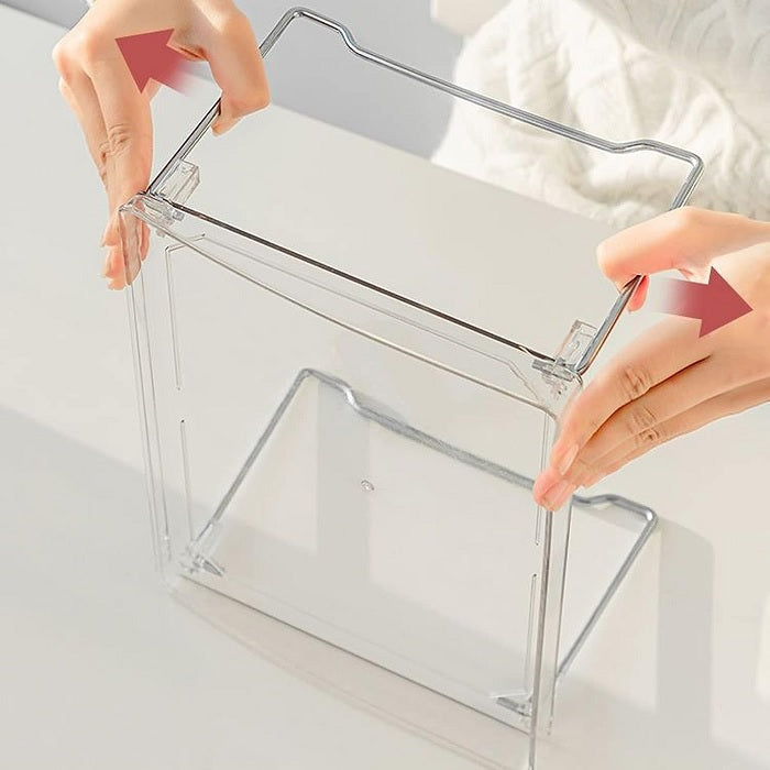 Crystal Storage Rack – Elegant Clear Organizer for Home, Office & Vanity Use (Pack of 1)