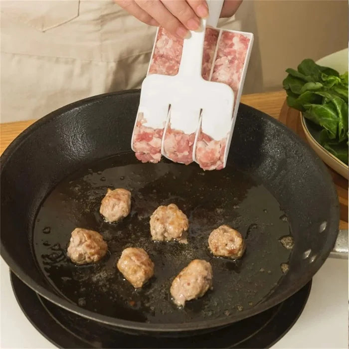 Plastic Meatball Maker – Easy & Quick Meat Ball Shaper Mould for Home Kitchen (Pack of 1)