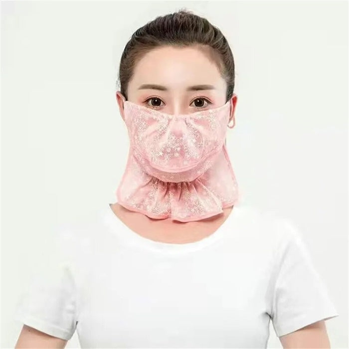 Sun Protection Neck Mask - UV Blocking Face & Neck Cover for Outdoor Activities ( Pack of 1 )