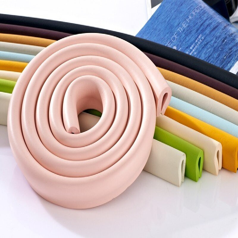 2 Mtr Baby Safety Glass Protector Foam -Anti-Collision Edge Guard for Home & Furniture (Random Color) (Pack of 1)
