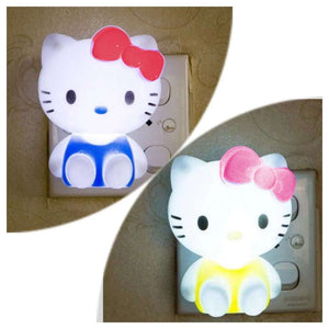 1 Pc KT Shape LED Night Lamp (Random Colors)