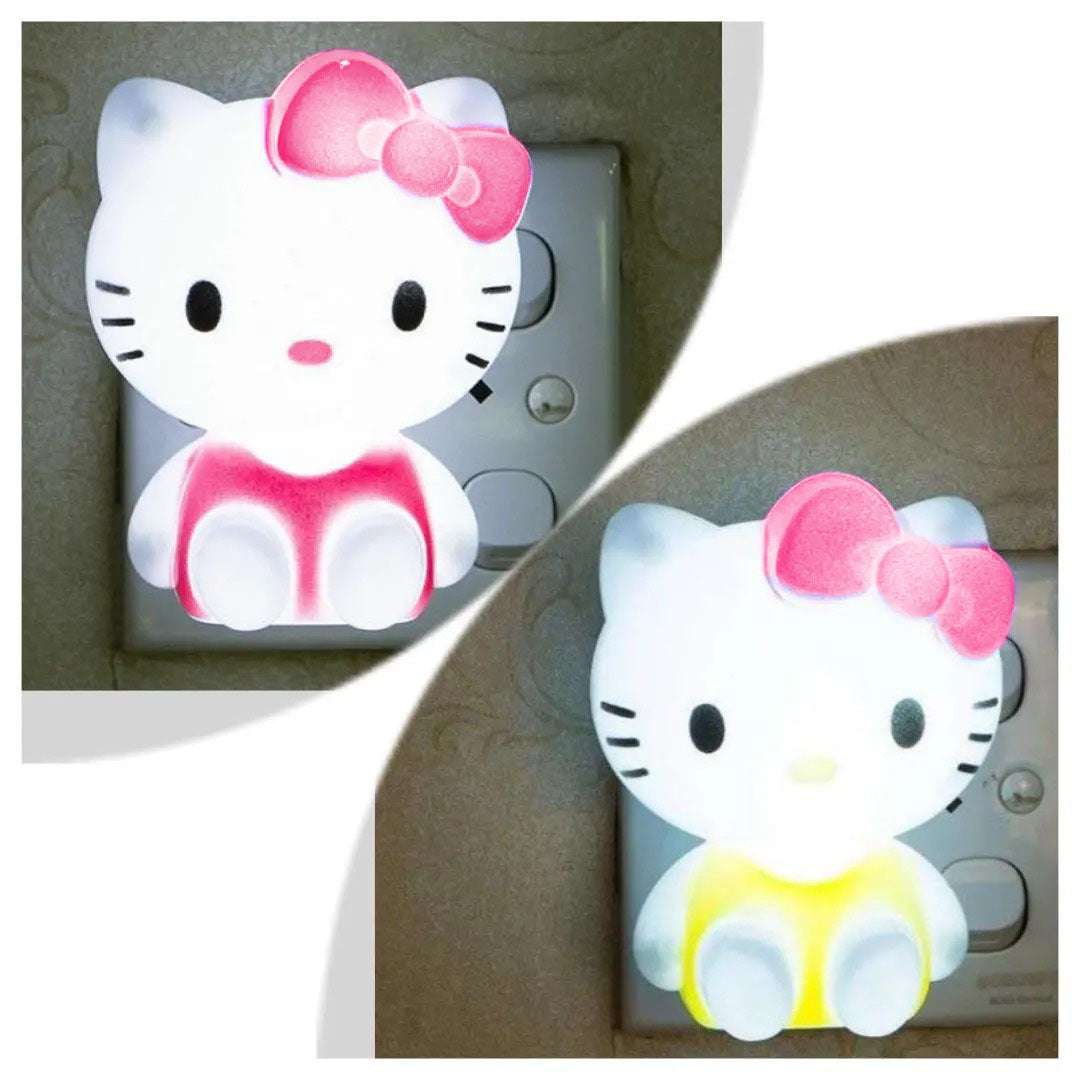 1 Pc KT Shape LED Night Lamp (Random Colors)