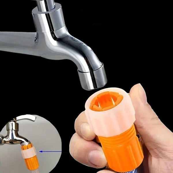 Faucet Tap Pipe Connector (Pack of 2 Pcs) – Universal Water Tap Adapter for Garden Hose, Washing Machine & Household Water Supply