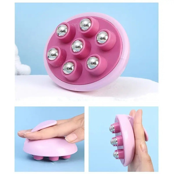 7 Beads Manual Massage Brush
