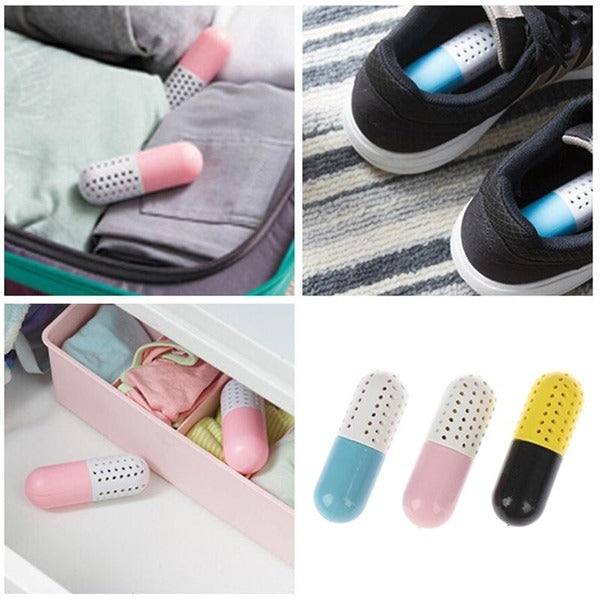 Multipurpose Deodorant Freshener Capsule (1 Pair)