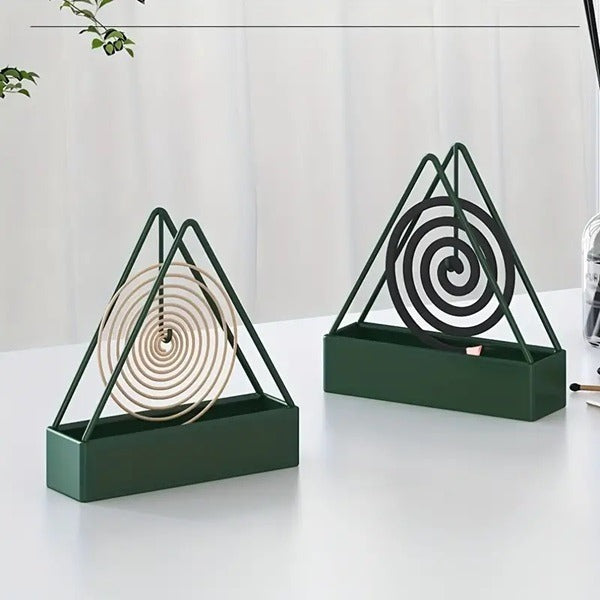 Mosquito Coil Holder - Heat-Resistant Stand for Insect Repellent Coils ( Pack of 1 )