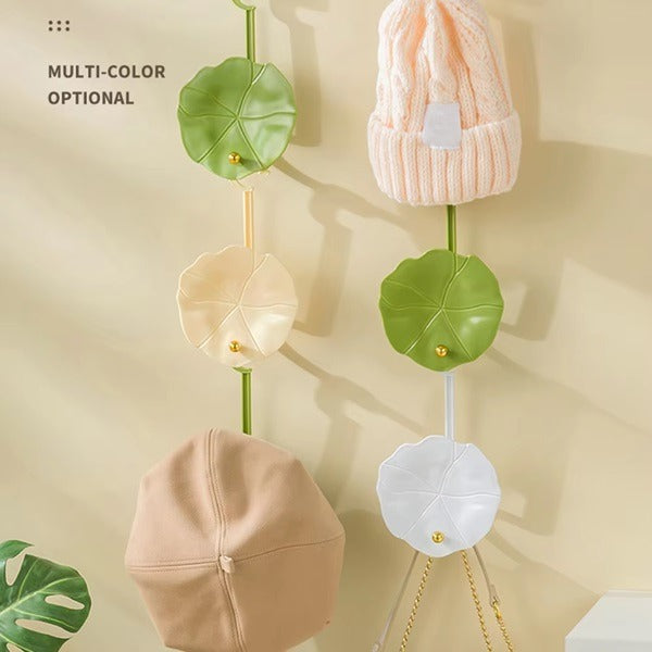 Lotus leaf Shape Hanger, Decorative Plastic Hangers in Lotus Leaf Design with Different Colour