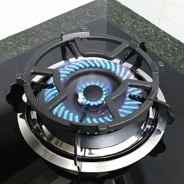 Gas Stove Support, Round Shape Cast Iron Gas Pan & Pot Stabilizer