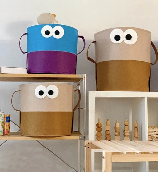 Large Capacity Felt Storage Basket