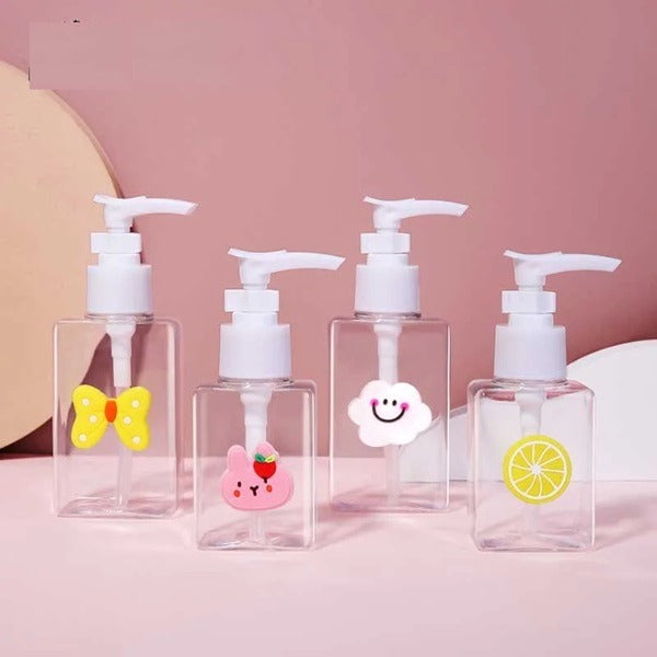 100ml Liquid Pump Bottle for Handwash, Shampoo, Lotion with Pump Dispenser