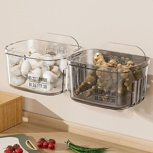 Multifunctional Wall Mounted Storage Basket