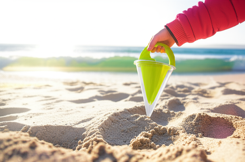 Spilling Funnel XXL Sand & Water Mixing Toy – Creative Beach & Outdoor Play Tool for Kids, Fun Waterfall Sand Spinner for Spectacular Sand Creations