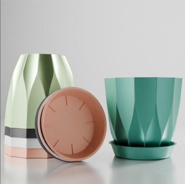 Decorative Aro Flower Pot (Set Of 5)