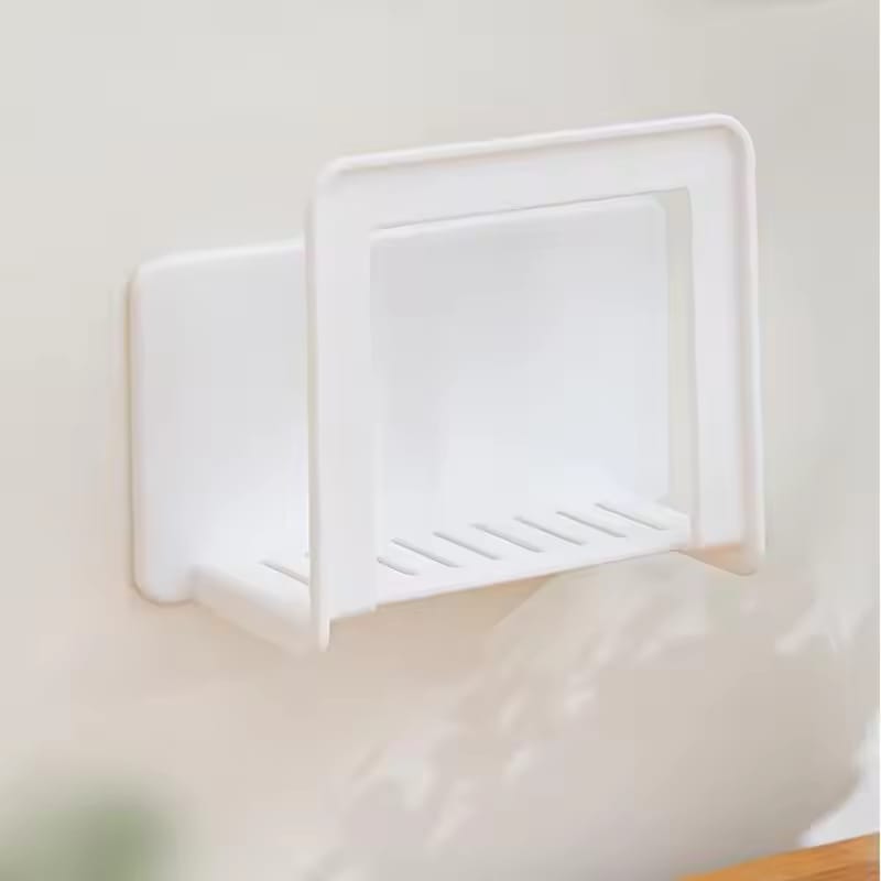 Home Router Storage Box – Wall Mounted Organizer Rack for Wireless WiFi, TV Set-Top Box & Living Room Essentials(Pack of 1)