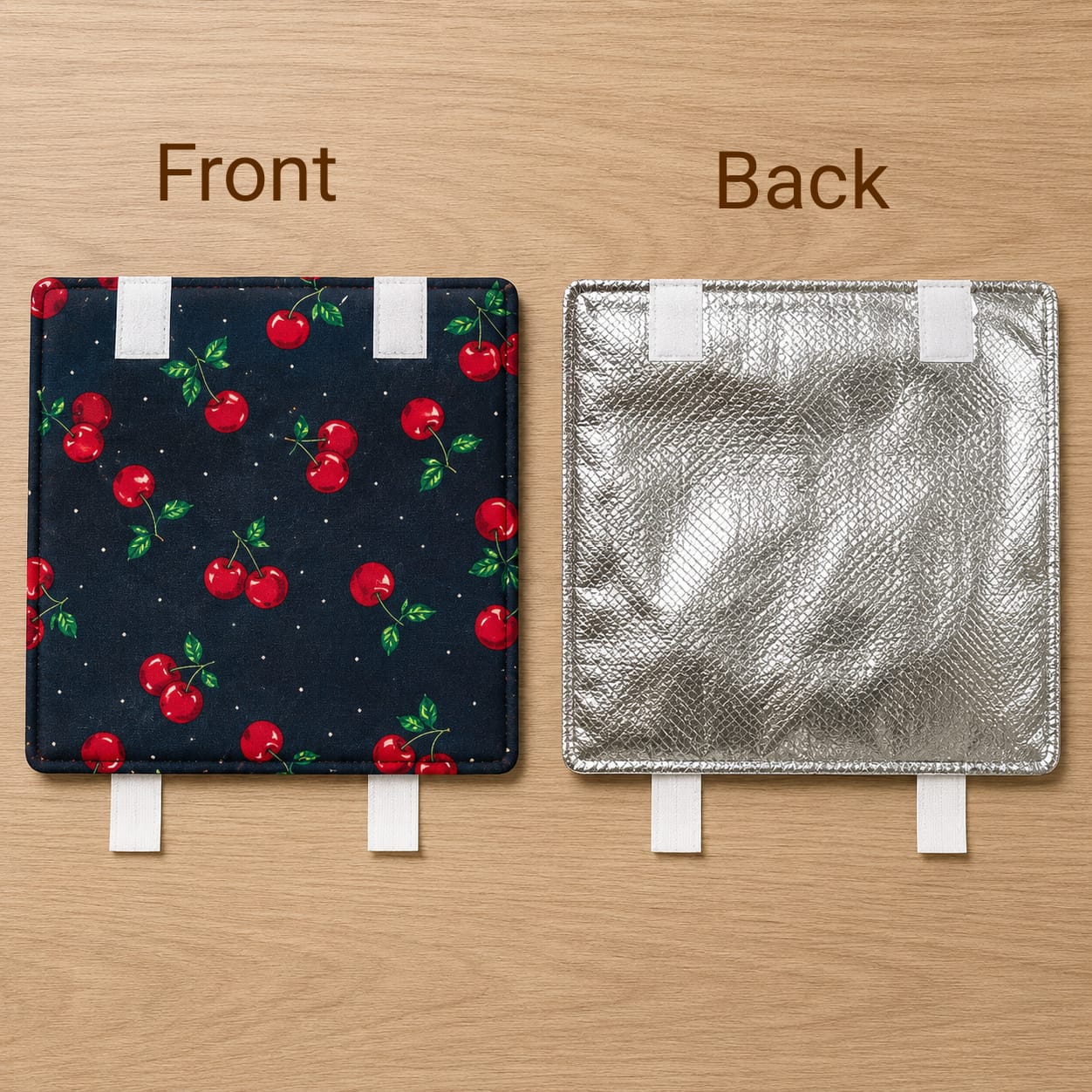 Insulated Thermal Wrap Pouch | Reusable Food Storage Wrap Pouch with Velcro Closure | Waterproof, Leak-Resistant & Portable Frankie /Roti Roll Holder
