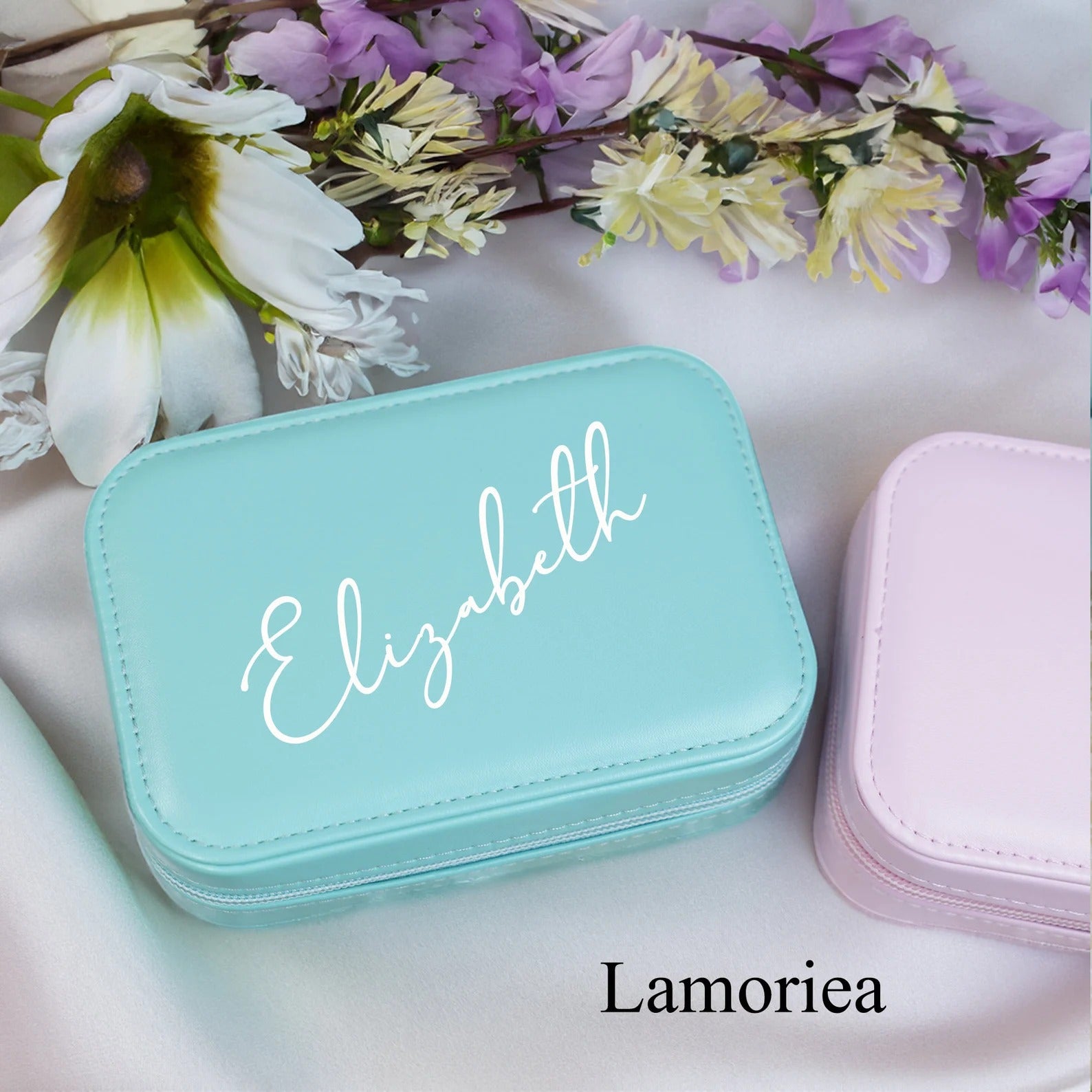 Customised Jewellery Box – Large Capacity Jewelry Organizer with Your Name