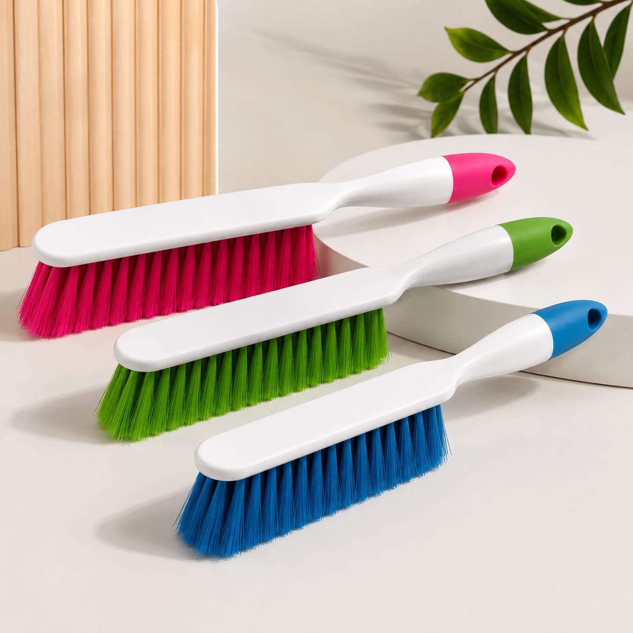 Multipurpose Soft Cleaning Brush with Ergonomic Grip Handle | Household Dust Cleaning Brush for Furniture, Keyboard, Shelves, Kitchen & Car Interior