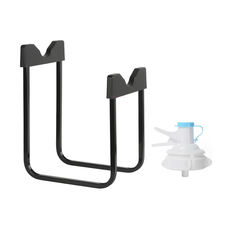 Portable Metal Water Jug Stand with Nozzle – Heavy-Duty Bottle Holder for Easy Water Dispensing at Home, Office & Outdoor Use