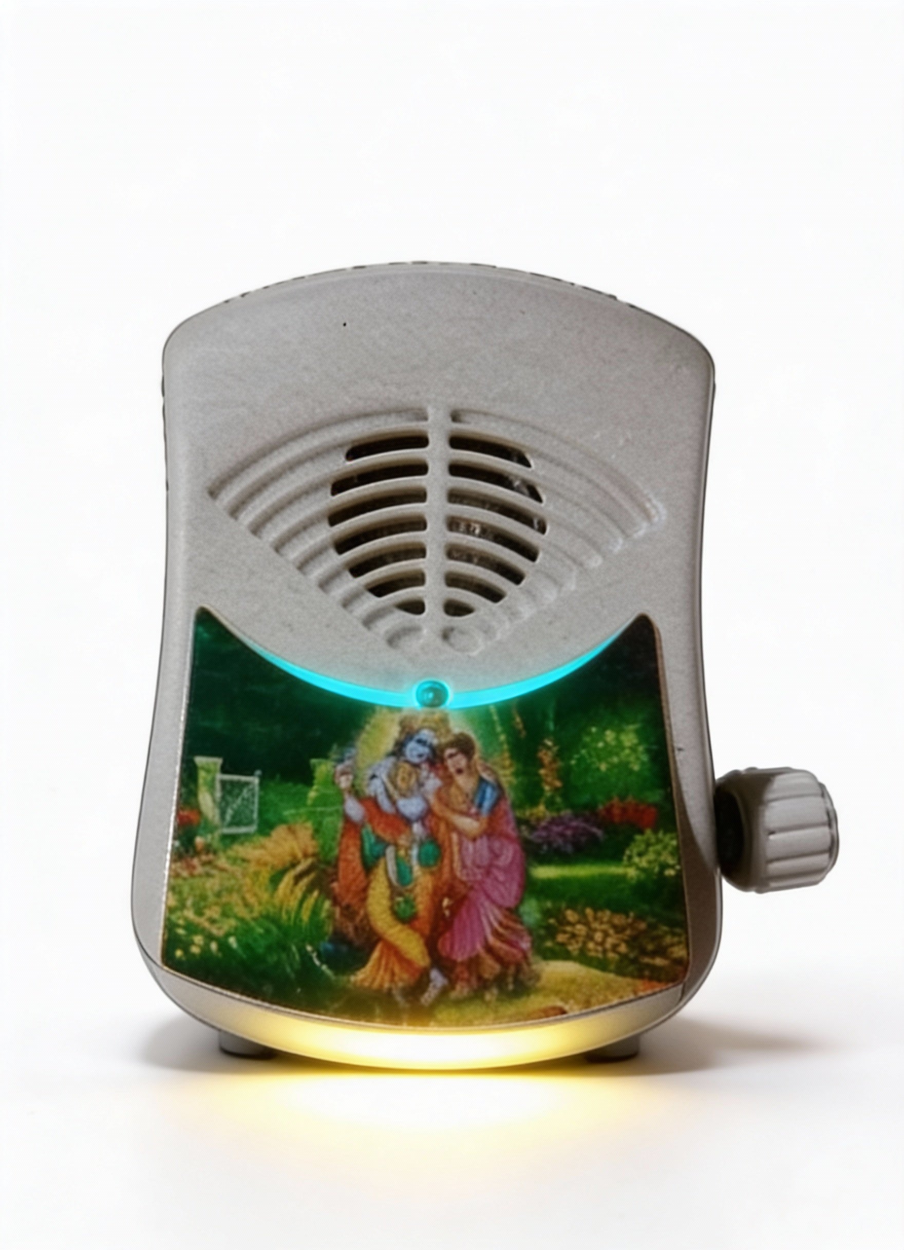 Mantra Dhara 22-in-1 Plug-n-Play Mantra Machine with LED Light – Spiritual Chanting Box for Home, Office & Temple