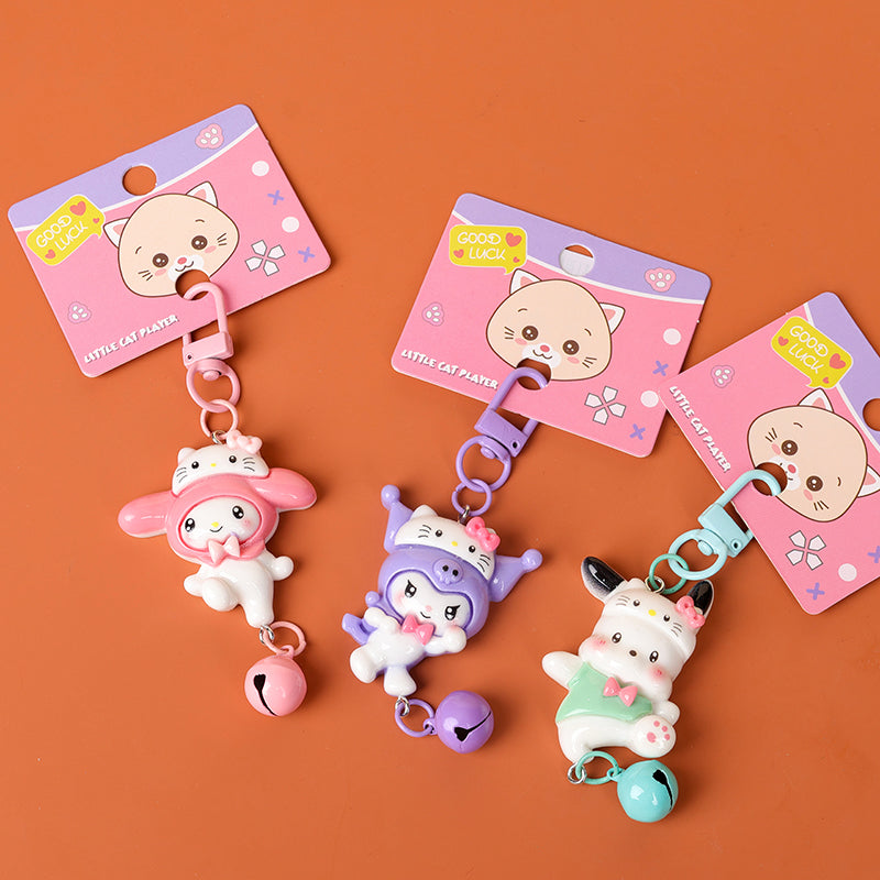 Bell Acrylic Sanrio Pendant