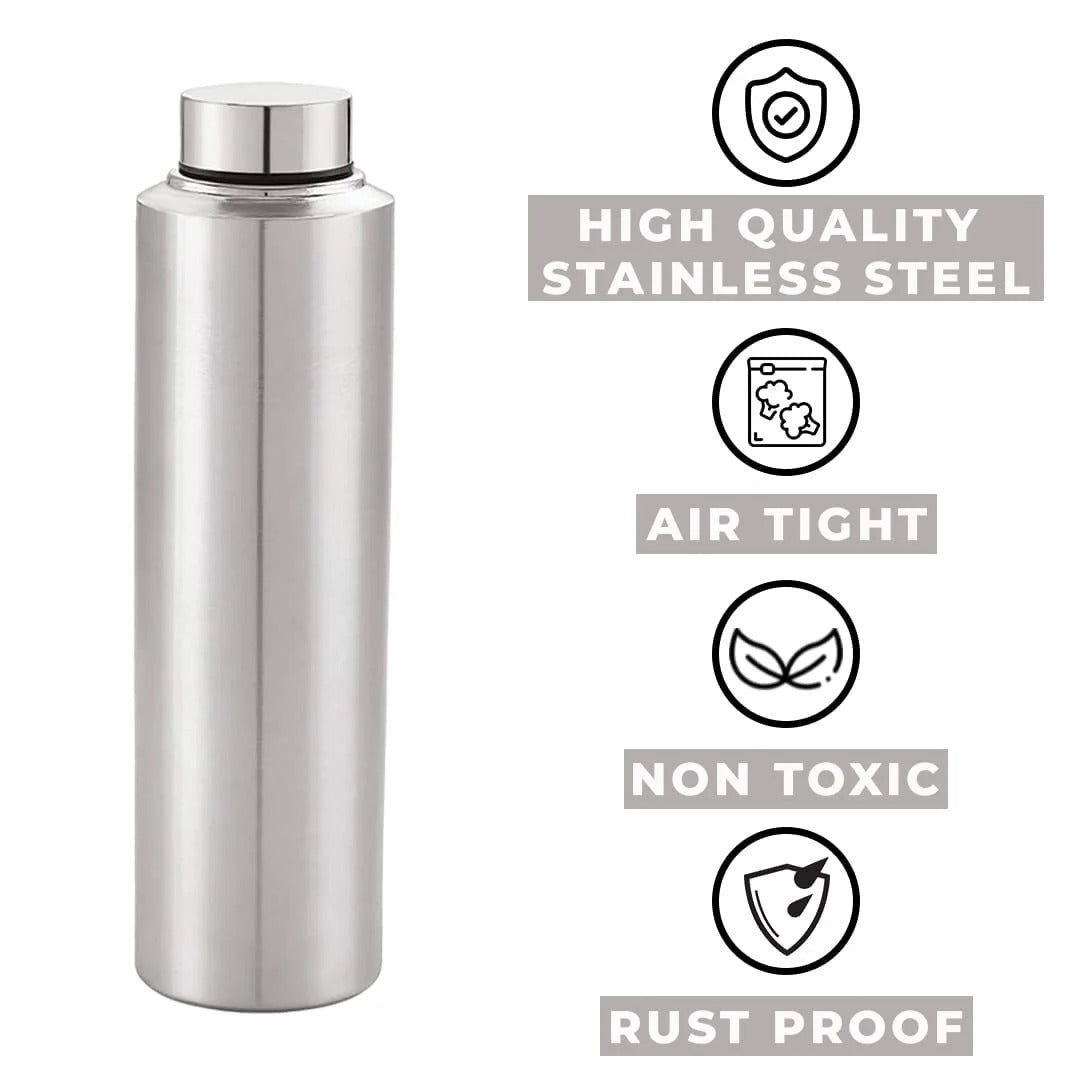 (4 Pcs) 1000ml Stainless steel Bottle (Set of 4 Pcs)