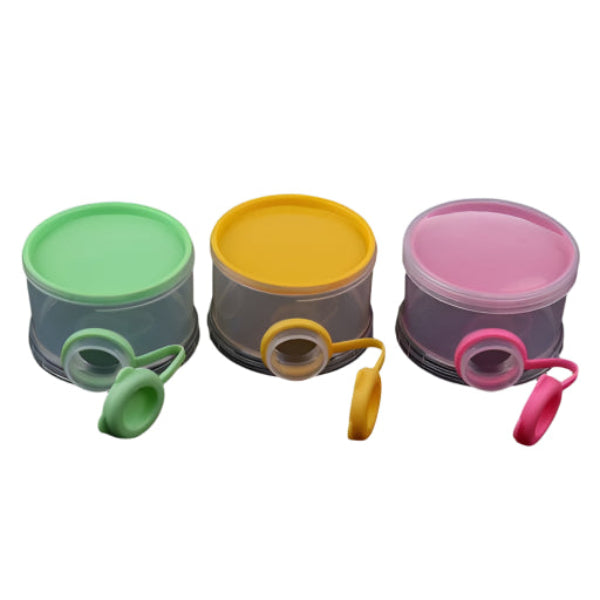 Cute 3-Tier Baby Milk Storage – BPA-Free, Lightweight & Travel-Friendly