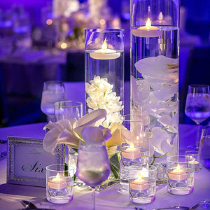 12 pcs Sensor Candle Lights, Floating LED Electronic Candle, Party Decoration Little Night Lights, Valentine's Day Halloween Christmas Festival Ambient Lights