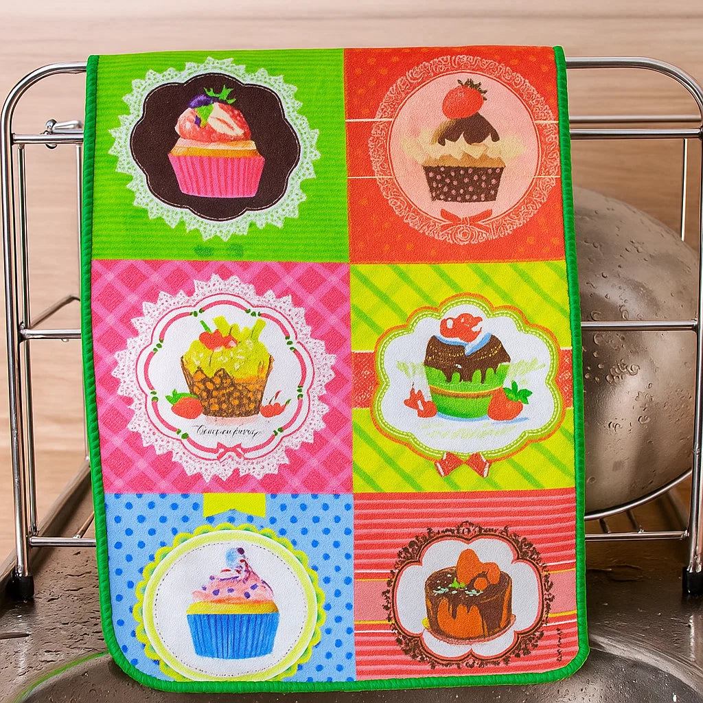 Lightweight Absorbent Quick-Dry Towel – Soft Daily Use Bath & Face Towel (Random Color, Pack of 1)