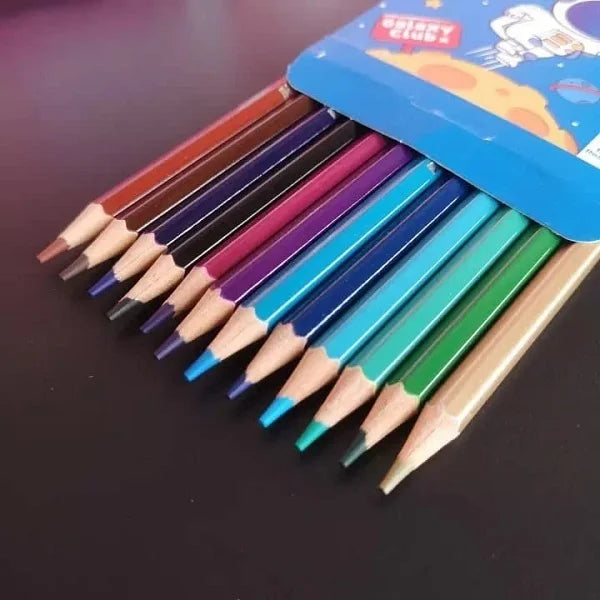12 Pcs Multi Colour Pencil