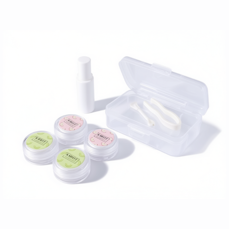 Travel Transparent Contact Lens Case Box- Portable Lens Box for Men and Women ( Pack of 1 )