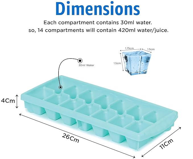 Icy Ice tray (2 Pcs )