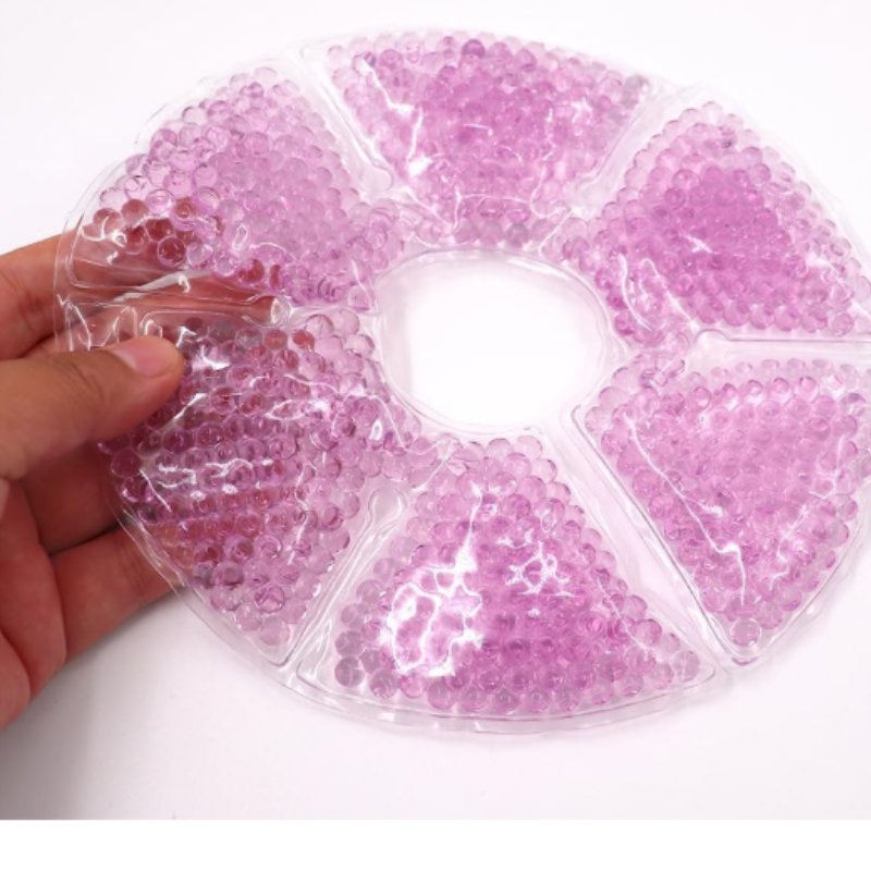 Breast Therapy Pads – Hot & Cold Breastfeeding Gel Pads - Reusable Ice Pack (Random Color) (Pack of 2 Pcs)