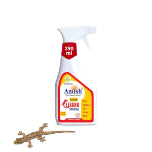 Herbal lizard repellent spray 250ml bottle for indoor pest control
