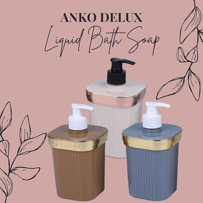 Fresh Fusion Soap Dispenser – Refillable Hand Wash & Liquid Soap Bottle for Bathroom, Kitchen & Travel (Pack of 1)(Pack of 1)