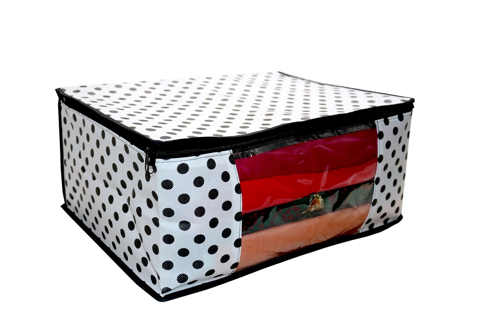 Random Design Saree Cover (Random Colours)