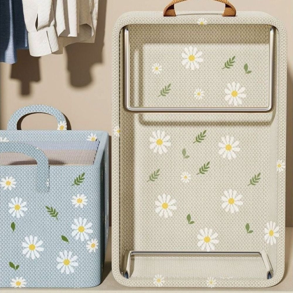 26 Ltr Folding Storage basket (Random design / Random Color 1 Pc)