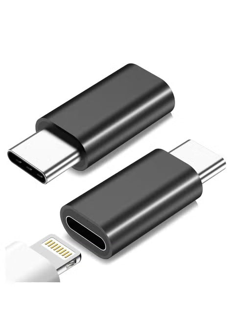iPhone Lightning to USB-C Adapter – Compact Converter for Fast Charging - 1Pcs (Random Color)