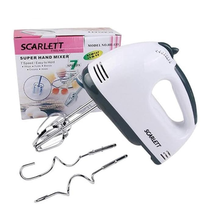 Scarlett Blender Speed Electric Blender Hand Mixer