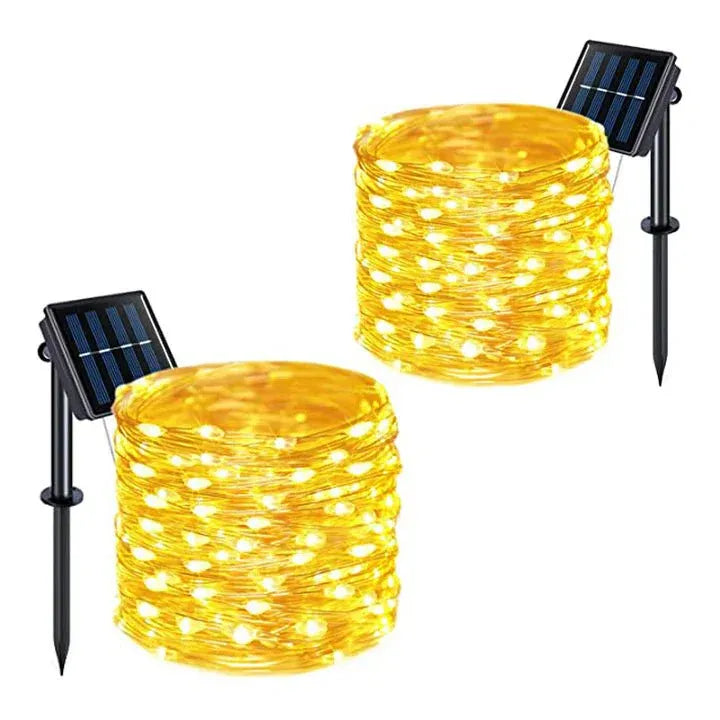 LED Solar String Light – Energy-Saving Decorative Fairy Lights for Festivals & Outdoor Use (1 Pc)