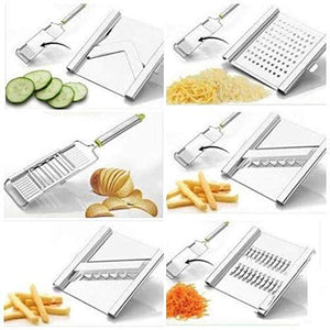 Multipurpose potato chips slicer tool for quick and uniform vegetable cutting in the kitchen