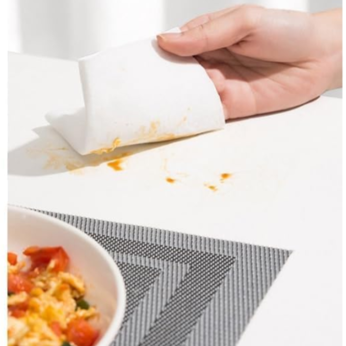 80 Pcs Kitchen Cleaning Wipes – Strong Decontamination Wet Wipes for Grease & Stain Removal, Disposable Household Cloth Towels for Kitchen, Table & Glass Cleaning