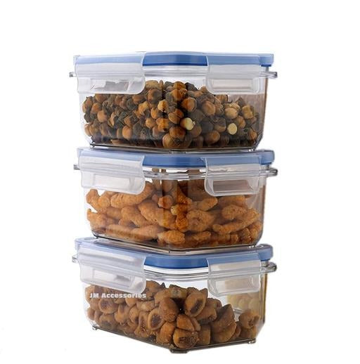 Airtight Seal It - 500 Lock & Lock Food Container (Set Of 3)